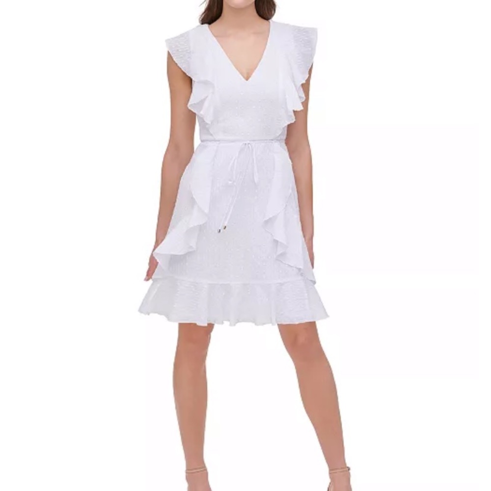 Tommy Hilfiger Fit & Flare Dress White